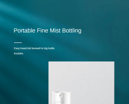 30ml 60ml Travel Spray Bottle Transparent Plastic Bottle Lotion Pump Travel Perfume Fine Mist Toner Bottles Refill Lotion Bottle