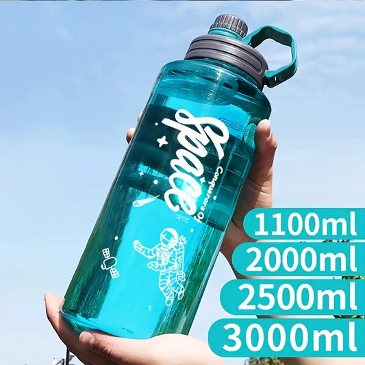 2L 3L Large Capacity Sports Water Bottle with Filter Eco-Friendly Plastic Water Cup Portable Fitness Drink Bottle Kettle BPA Free