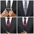 1PC Minimalist Tie Clip For Men Tie Clip To Man Shirt Business Pisa Ties Men's Cuff Tie Pins Man Fashion Jewelry Cufflink Lawyer