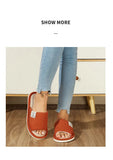 Home Linen Slippers For Men In Spring&Autumn Comfortable Bedroom Open-toed&Breathable Slippers Men's & Women's Shoes Summer
