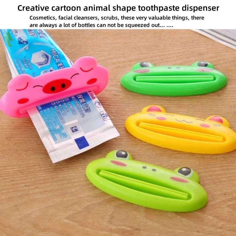 1pcs for Home Multifunctional Toothpaste Squeezer Animal Toothpaste Dispenser Household Daily Necessities Bathroom apply