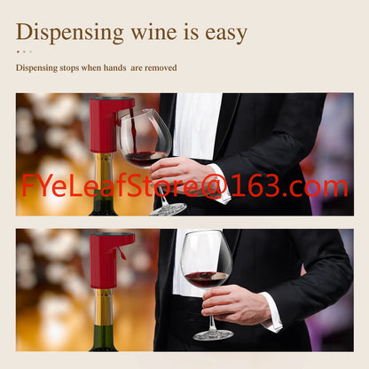 Extractor de vino eléctrico con sensor inteligente