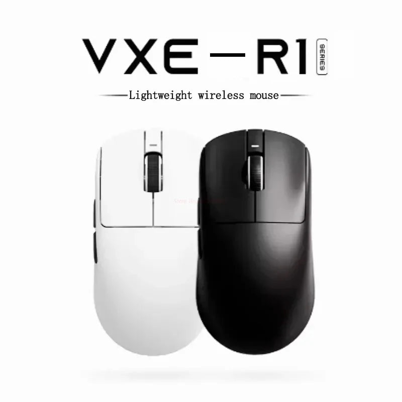 Vxe Dragonfly R1 Pro Max Wireless Mouse R1 Se Light Weight Paw3395 Nordic52840 2khz Smart Speed ​​X Low Delay Fps Game Mouse Gift