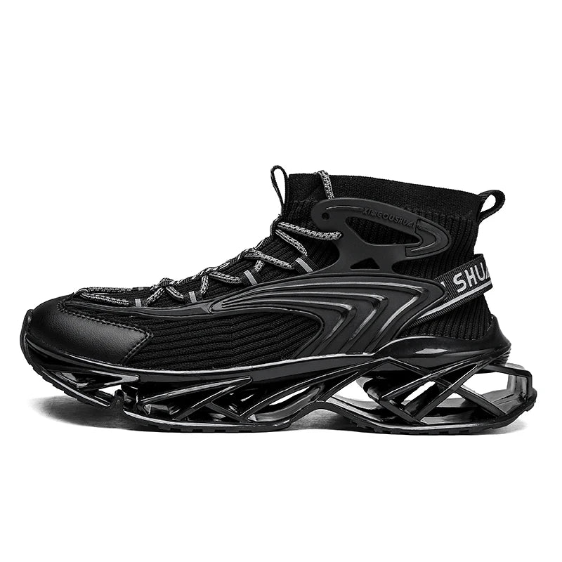 Mens Sneakers Flat Comfortable Fashion Tennis Sports Running Shock-absorbing Gym Male Casual Sports Shoes for Man