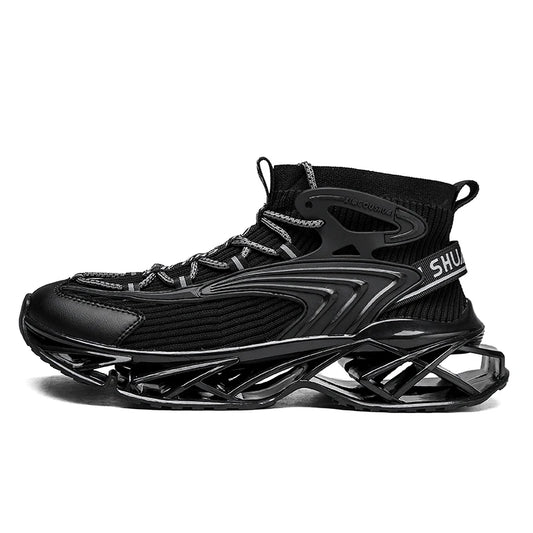 Mens Sneakers Flat Comfortable Fashion Tennis Sports Running Shock-absorbing Gym Male Casual Sports Shoes for Man