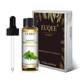Óleo Essencial Natural de Plantas EUQEE 10ml com Conta-gotas para Difusor e Umidificador – Lavanda, Jasmim, Eucalipto e Baunilha