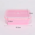 Collapsible Silicone Food Storage Container,Bento Lunch Boxes For Kitchen, Microwave Safe. Foldable Design Saves Your Space.