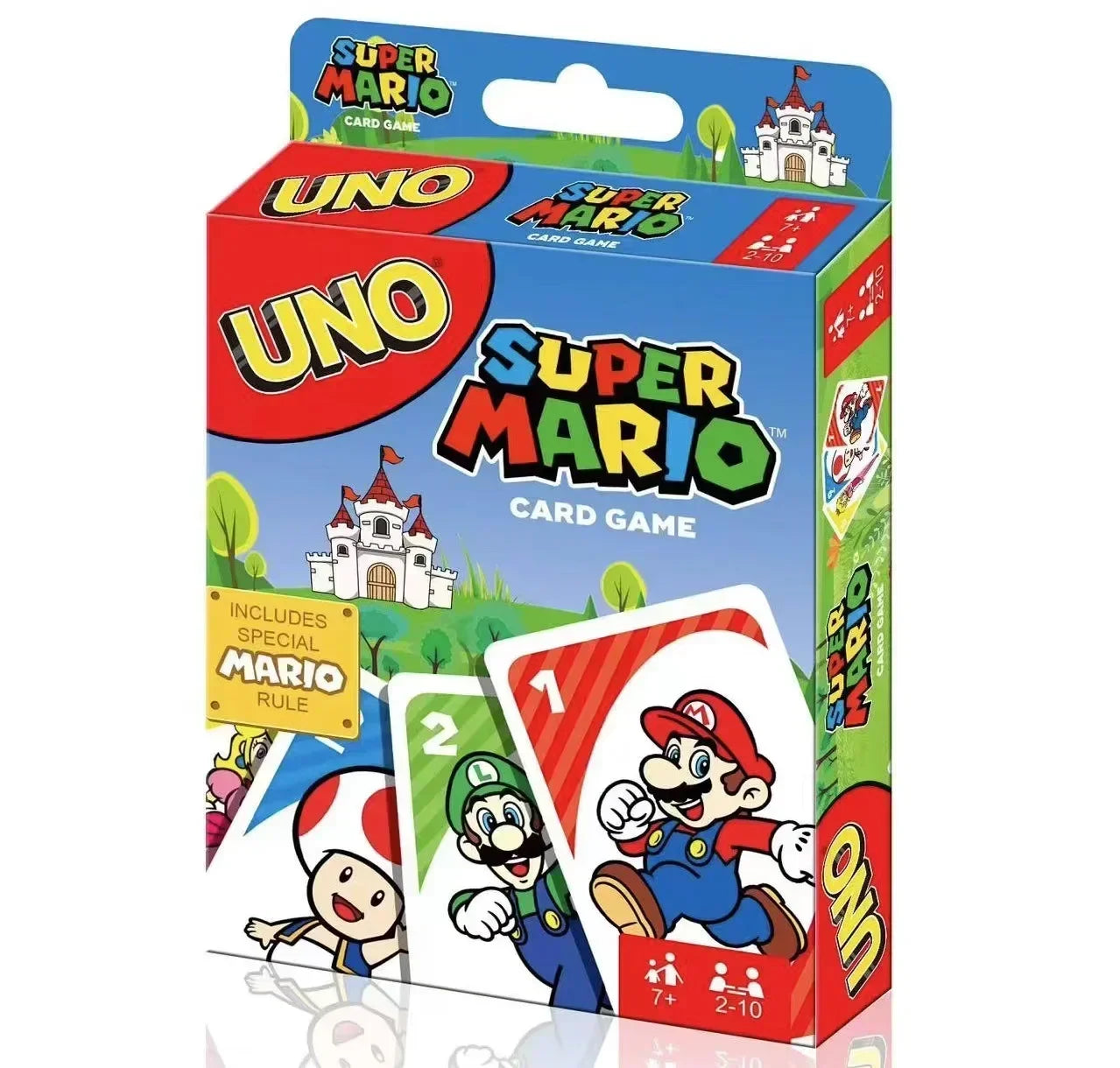 UNO NO MERCY Matching Card Game Pokemon Uno TEAMS Mario Multiplayer Family Party Boardgame Funny Friends Entertainment Poker ﻿