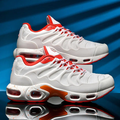 New Men's Air Cushion Running Shoes Designer Footwear Luxury Shoes Male Fitness Jogging Sneakers Basketball Antiskid Mens Tennis