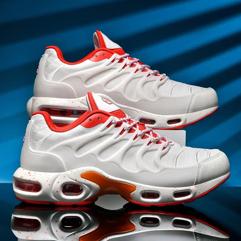 New Men's Air Cushion Running Shoes Designer Footwear Luxury Shoes Male Fitness Jogging Sneakers Basketball Antiskid Mens Tennis