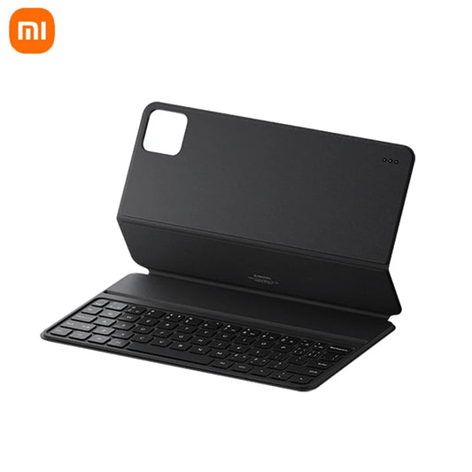 Funda con teclado original para tableta Xiaomi Mi Pad 6/6 Pro, Pogo Pin, latencia ultrabaja, cubierta magnética de 64 teclas en inglés, fundas protectoras