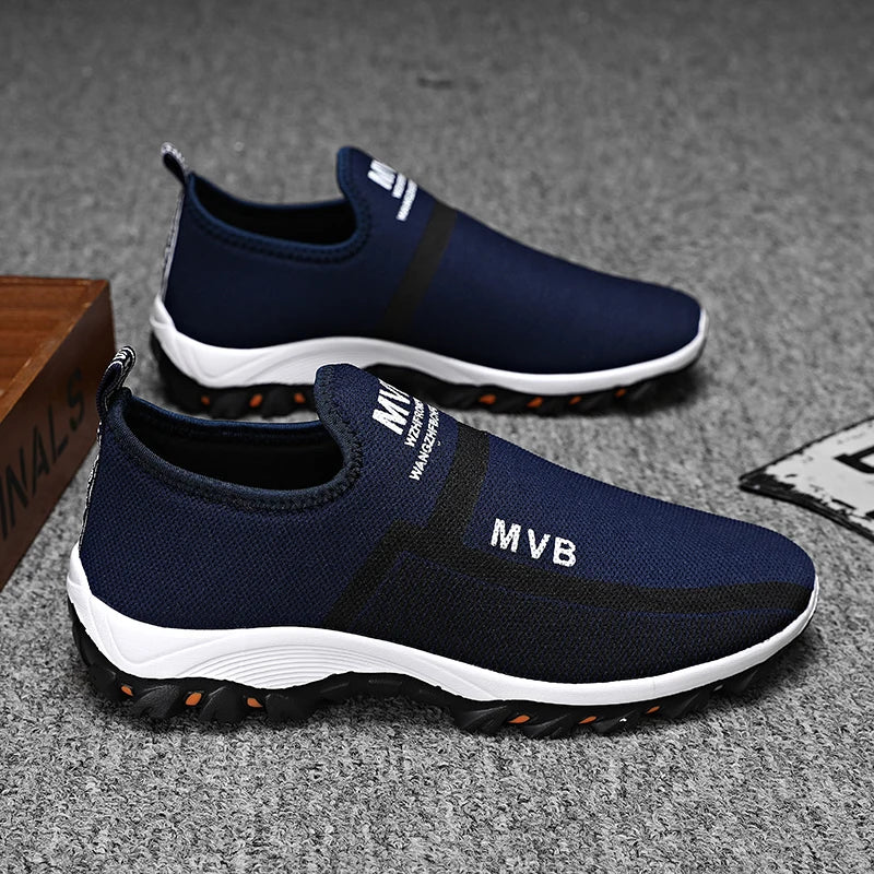 Summer Mens Casual Sport Shoes Fashion Mesh Breathable Sneakers Male Designer Tennis Shoes Man Training Walking Running Sneakers