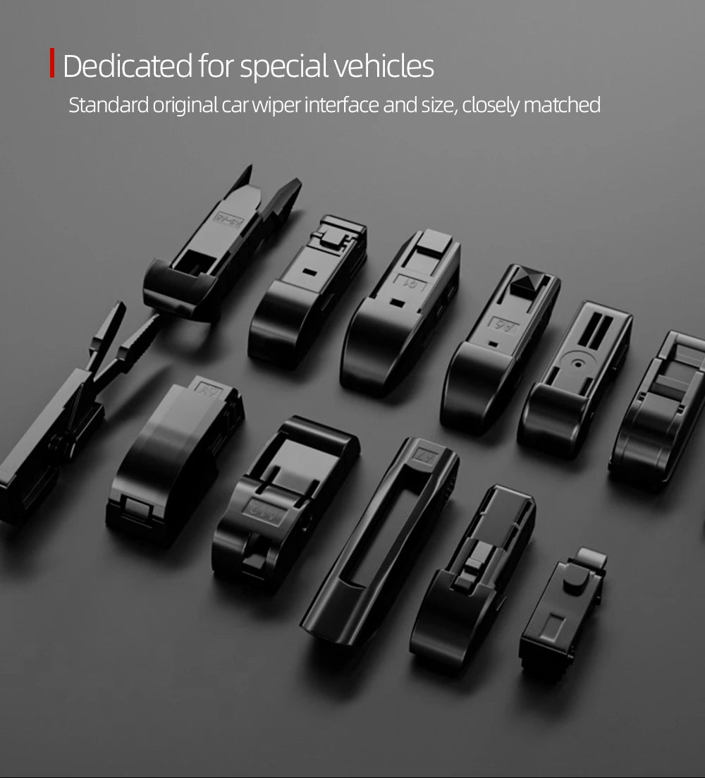 For Renault Captur Kaptur 2013-2023 Front Windshield Wiper Blades 2x Windscreen Window Accessories 2014 2015 2016 2017 2019 2021