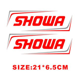Reflective Motocross Motorcycle Sticker Fork Kyb Wp Suspension Showa Decals For Yamaha Honda Suzuki Ktm Kawasaki Benelli