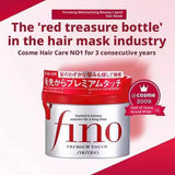 Fino Premium Touch Hair Care Set – Shampoo, Conditioner & Hair Mask, Japan Original, Deeply Nourish, Improve Frizz, Oil Control