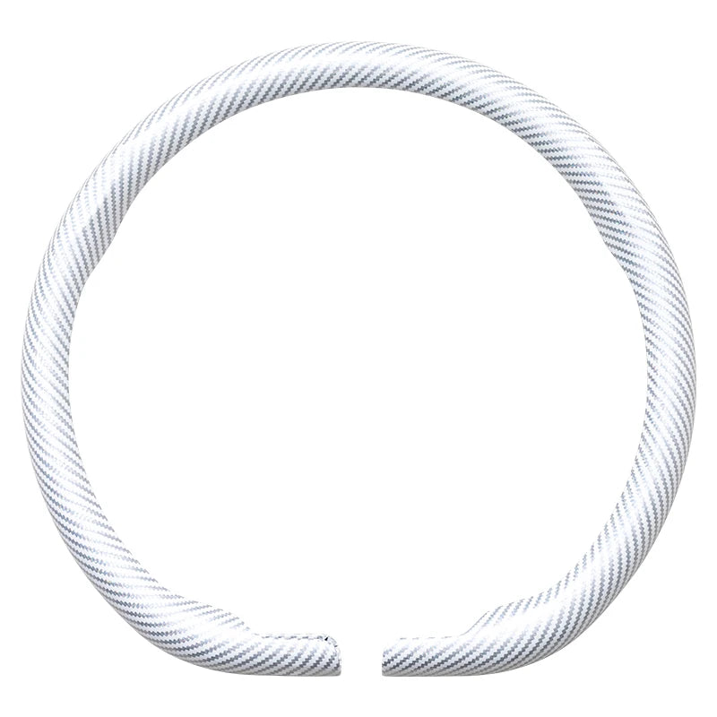 Steering Size 36-38cm Universal Non-slip D-shaped Round Breathable Car Steering Wheel Cover Protector Suitable Auto Accessories