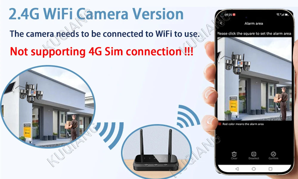 20MP 4G Sim Solar Camera WiFi 10X Optical Zoom 3-PTZ 4-Lens 3-Screens Outdoor Wireless Security Cameras Auto Tracking CCTV V380
