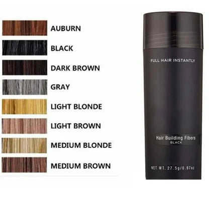 Queratina Fibras Spray para o crescimento do cabelo, Corretivo Fino Instantâneo, Pós De Construção, Produtos Para Perda De Cabelo, Corretivo De Peruca, 27.5g