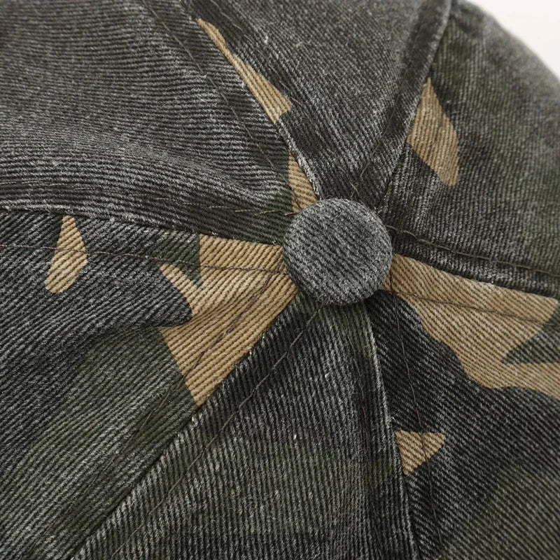 Japanese Style Street Tide Brand Soft Top Camouflage Baseball Cap Female Face Little Wild Peaked Chapéu Da Nike Cap
