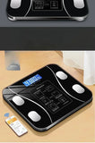 Báscula de peso profesional inteligente con Bluetooth, medición de grasa, altura y peso, báscula electrónica multifuncional para el hogar, regalo