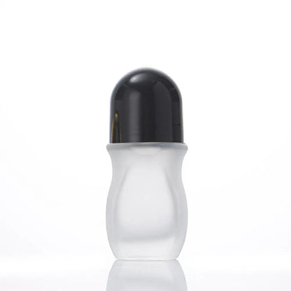 30/50ml Thick Glass Roller Bottle Empty Essential Oil Roll On Bottles Leak Proof Massage Roller Ball Refillable Bottle Container