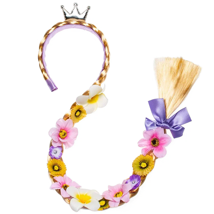 Vestido de Princesa Rapunzel de Verão – Cosplay Enrolados / Halloween / Festa de Aniversário – Fantasia Infantil