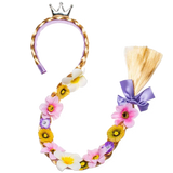 Vestido de Princesa Rapunzel de Verão – Cosplay Enrolados / Halloween / Festa de Aniversário – Fantasia Infantil