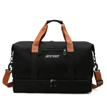 Bolsa de gimnasio de viaje, equipaje de corta distancia, bolsas de fitness portátiles, bandolera, bolso de pecho, bolso de mano, bolso de mano, bolso de fin de semana
