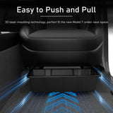 For Tesla New Model Y 2025 Launch Juniper Seat Storage Box Center Console Organizer Bins Front Rear Tray Trash Accessories