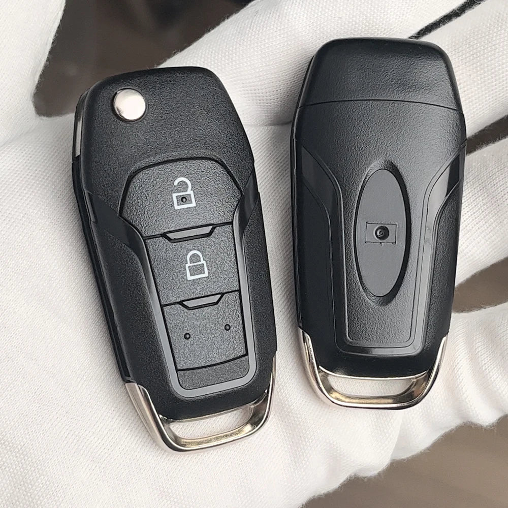 EMORPHO EB3T-15K601-BA Remote Car Key Flip Fob ID49 433Mhz For Ford F150 Ranger KA+ Mondeo V GalaxyS-Max DS7T-15K601-B