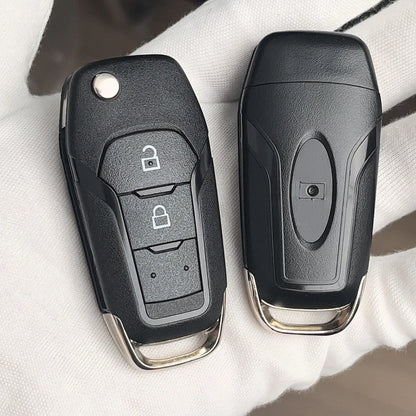 EMORPHO EB3T-15K601-BA Remote Car Key Flip Fob ID49 433Mhz For Ford F150 Ranger KA+ Mondeo V GalaxyS-Max DS7T-15K601-B
