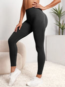 Leggings de yoga de cintura alta sin costuras para mujer, levantamiento de cadera, push up, fitness, deportes, ropa de gimnasio
