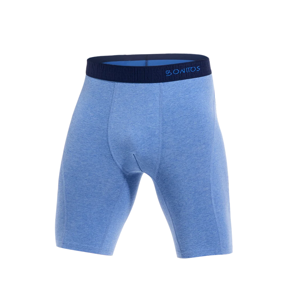 2-pack Long Leg Boxer Shorts Men's Underwear Kit Homme Underpants Boxershorts Slip Underwear for Man Cotton Male Sexy Set Box Gym