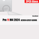 Limpar protetor de tela de vidro temperado para iPad, iPad 9, 8, 7, 6, 5, 9ª geração, 8ª, 7ª, 6ª, Pro 11, 10.5, 9.7, Air 5, 4, mini 6, PCes 2