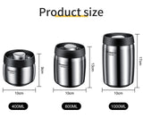 Vacuum sealed tank Coffee bean storage tank Household 304 stainless steel food storage Jars moisture-proof sealed container