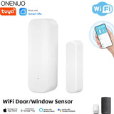 Tuya Wifi Door Sensor Window Entry Sensor Security Burglar Door Sensor Alarm Smart Life Magnetic Door Sensor Alexa Google Home