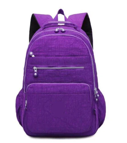 Popular Backpack Women Nylon waterproof bookbag Female Travel bagpack Climbing Packbag Multiple pockets Schoolbag Girls tote