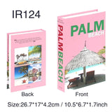 Travel Series Fake Book Decoration Coffee Table Living Room Fashion Fake Book Storage Box Decor Model Room IBIZA CAPRI
