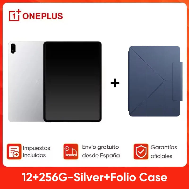 Global Version OnePlus Pad 3 13.2inches Tablet 144Hz Screen 12140mAh Snapdragon 8 Battery 13MP Rear Camera 8 Speakers 80W Charge