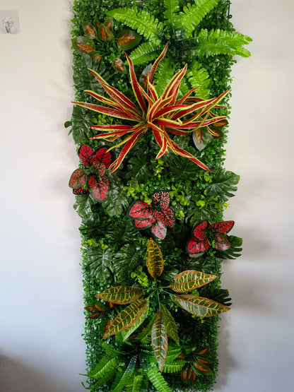 40X120CM Artificial Plant Lawn Subtropical Simulation Plant Grass Wall Panel Background Suitable For Hotel Garden Decoration