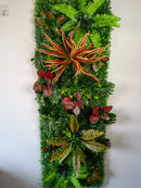 40X120CM Artificial Plant Lawn Subtropical Simulation Plant Grass Wall Panel Background Suitable For Hotel Garden Decoration