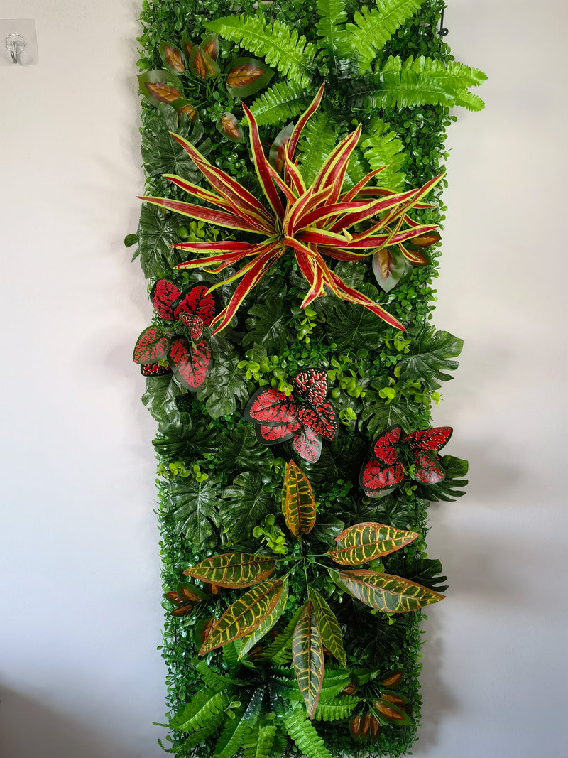 40X120CM Artificial Plant Lawn Subtropical Simulation Plant Grass Wall Panel Background Suitable For Hotel Garden Decoration