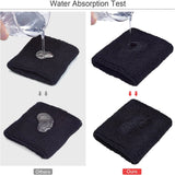 6pcs Sweat Absorption Sports Wristband, Moisture Wicking Wrist Guard For Tennis, Basketball, Running