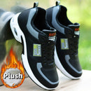 New Men Running Shoes Breathable Air Cushion Sneakers Men Outdoor Lace Up Walking Shoes Non-slip Men Sport Shoes Tenis Masculino