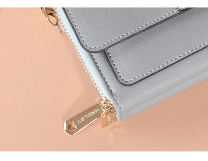 Nuevos bolsos de piel sintética para mujer, multifuncionales, de gran capacidad, tipo bandolera, a la moda, para teléfono