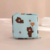 Women Girls Tampon Storage Bag Cosmetic Bag Organizer Bag Organizer Case Sanitary Pad Pouch Napkin Cosmetic Bags Tampon Holder
