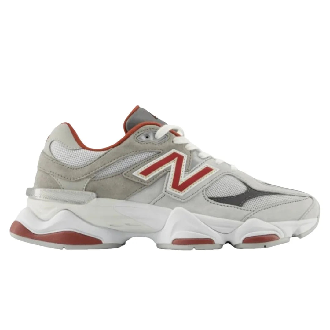 NewBalance NB 9060 Men's and Women's Casual Shoes Fashion Breathable Walking Mesh Flat Shoes Sneakers White Female Footwear