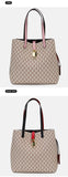 CH Women's Large Capacity Handbag Daily Commuting High-end Versatile PU Material Letter Printed Design Women's Crossbody Bag