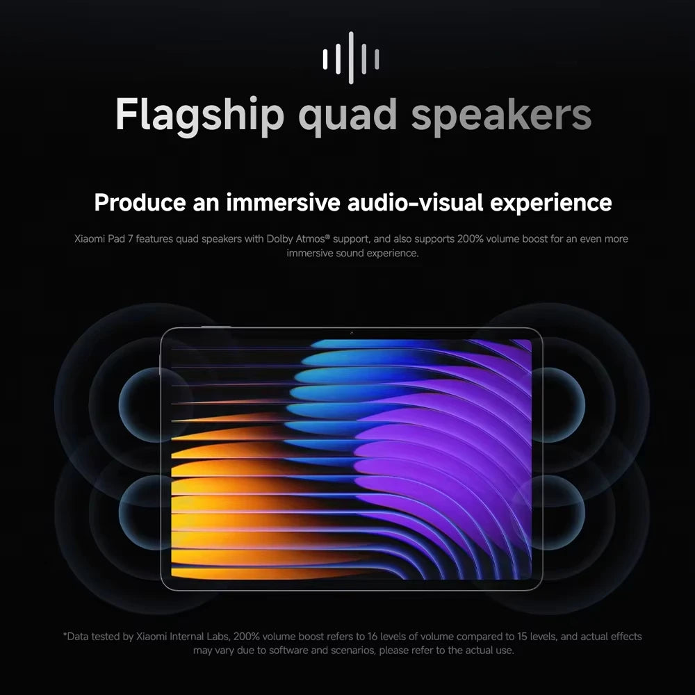 Tablet Xiaomi Pad 7 Versão Global 11.2" 3.2K 144Hz - Snapdragon 7+ Gen 3 | Bateria 8850mAh & Câmara 13MP