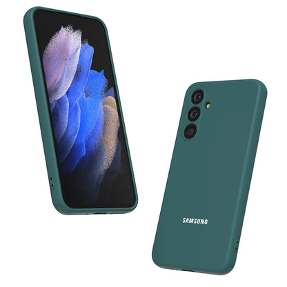 Funda de silicona líquida para Samsung Galaxy A55, A35, A25, A15, A05S, A04S, A54, A34, A24, A14, A23, carcasa protectora